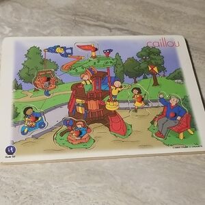 Caillou Playground Wooden Jigsaw Puzzle 2002